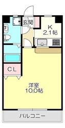 Celeb鴻池の物件間取画像